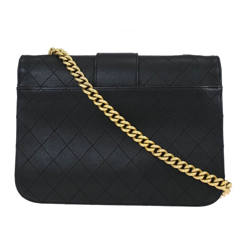 Chanel Black Calfskin Shoulder Bag 194309 - Picture 2 of 10